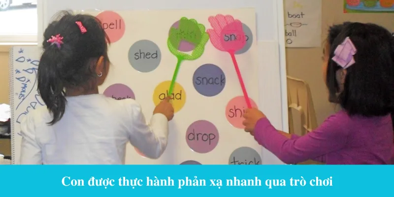 Trò chơi tiếng Anh slap the board