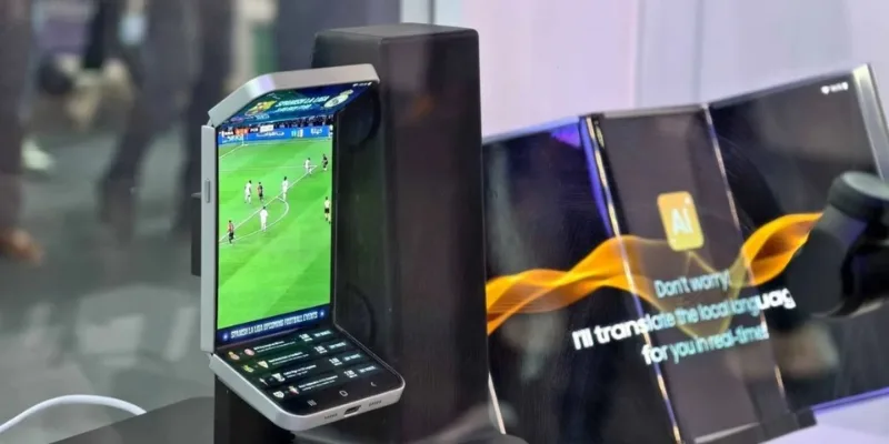 Mẫu concept điện thoại gập mới nhất nhà Samsung