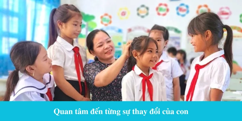Bậc cha mẹ cần quan tâm và hợp tác cùng con