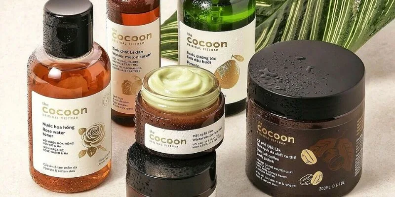 Cocoon là thương hiệu mỹ phẩm Việt Nam top đầu